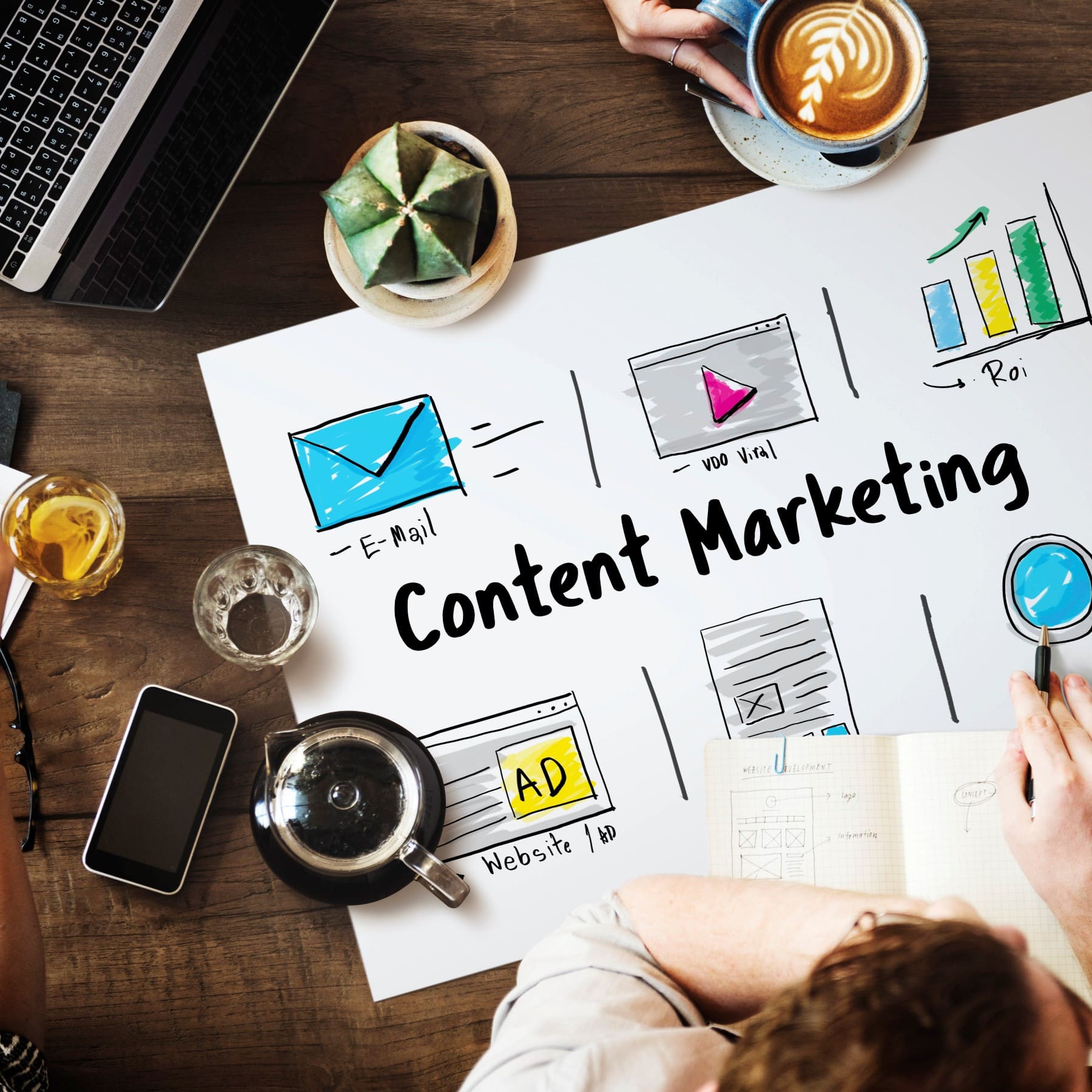 Content Marketing Strategies by pengwin solutions